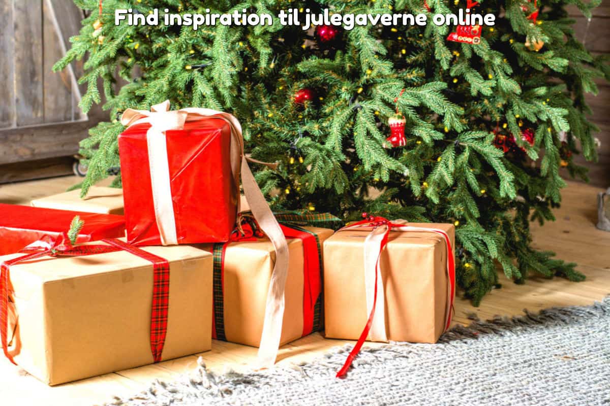 Find inspiration til julegaverne online